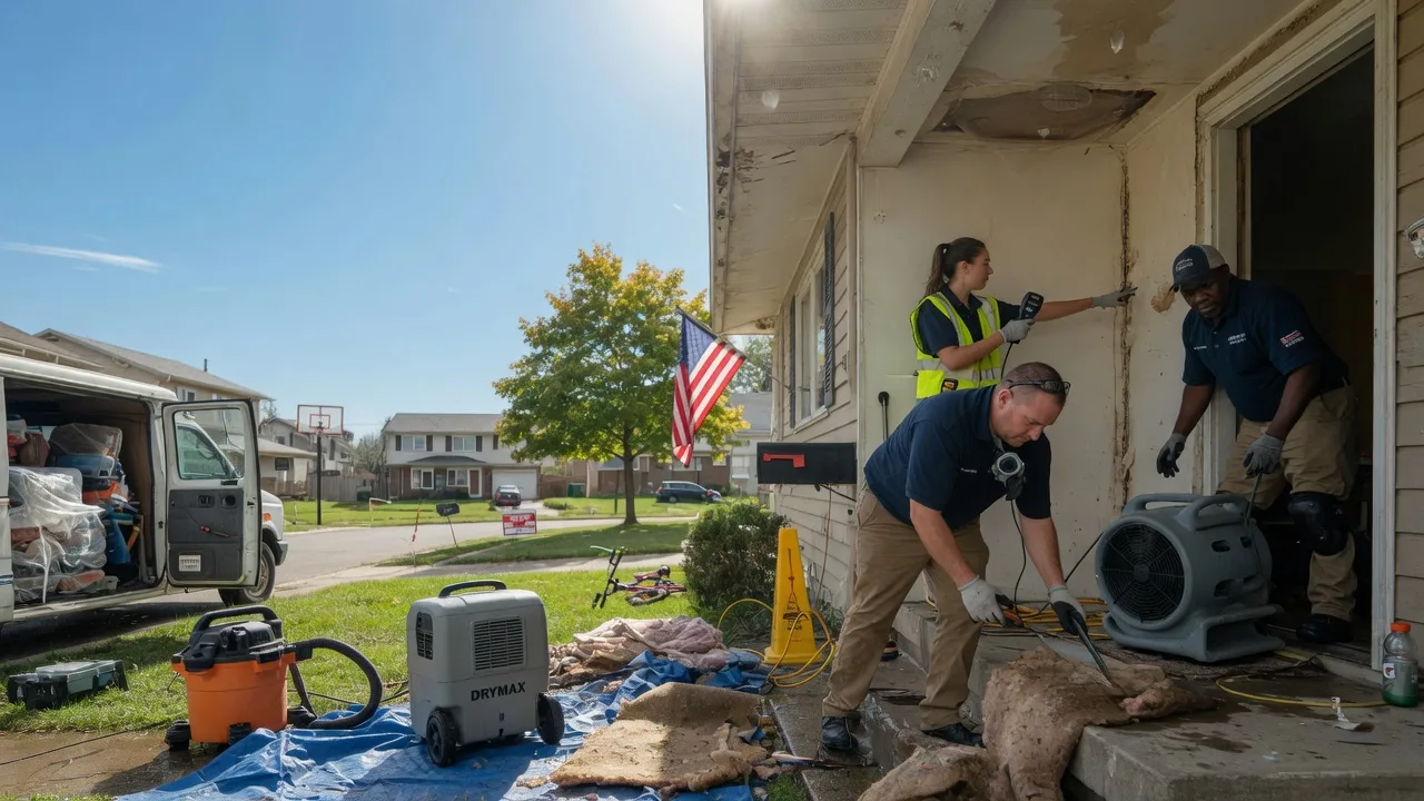 Water Damage Restoration in Dighton, MA near me